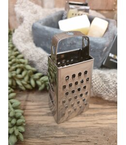 # Zilveren mini rasp