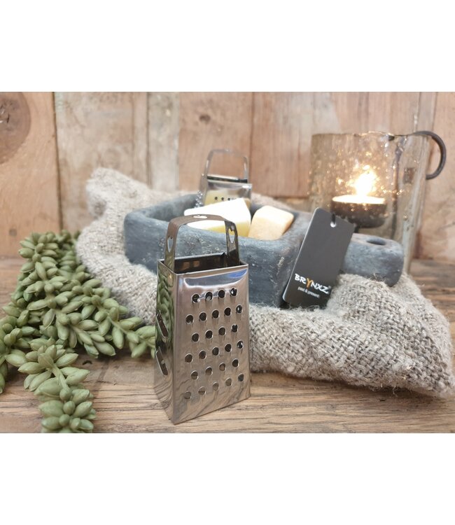 # Zilveren mini rasp