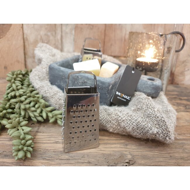 # Zilveren mini rasp