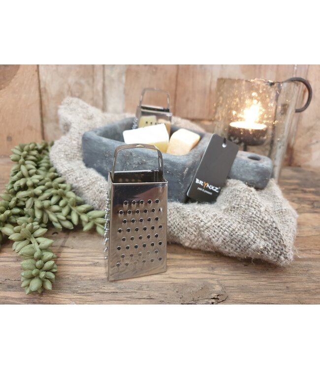 # Zilveren mini rasp