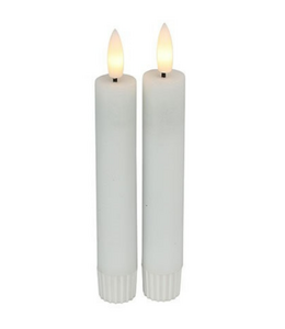 Countryfield # Dinerkaars rustiek Ø2,2CM LED ro Lyon S s2 wit-L2B2H15CM