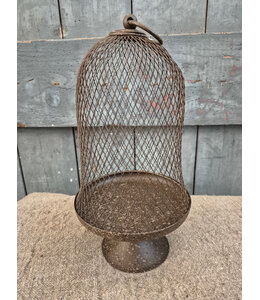 Countryfield # Stolp Roest op voet - 16 x 16 x 30 cm