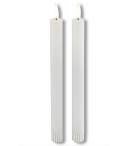 Countryfield # Dinerkaars rustiek Ø2,2CM LED ro Lyon L s2 wit-L2,2B2,2H24CM