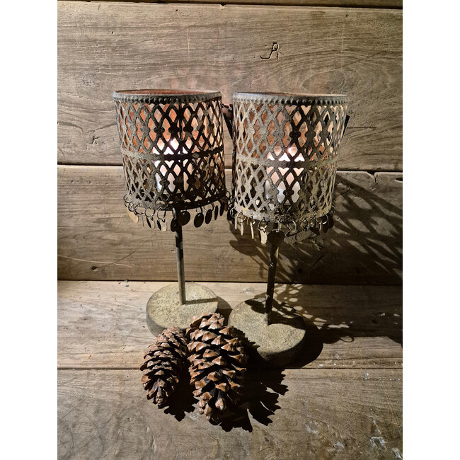 Countryfield # Kandelaar Amira L roest - per stuk