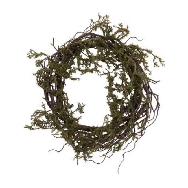 Countryfield # Kunst krans Frangula Sphagnum S bruin-L35B35H8CM