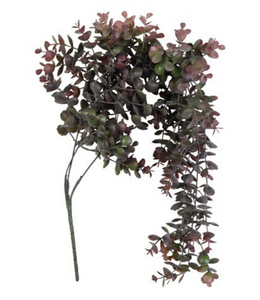 Countryfield Kunst plant steker/hang Eucalypthus bruin-L10B15H75CM
