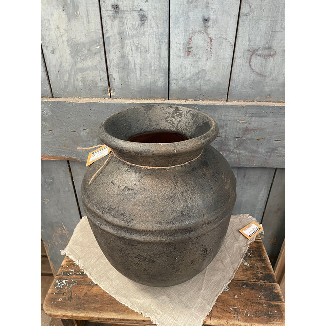 Pot - aardewerk - ca. 35 x 35 x 35 cm