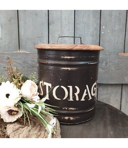 @ Voorraadbus Storage Groot- metaal - 25 x 32 cm