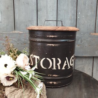 # Voorraadbus Storage Groot- metaal - 25 x 32 cm