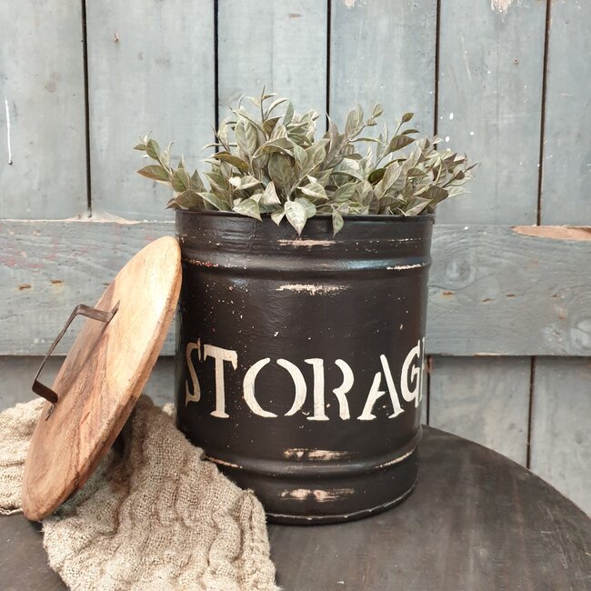 # Voorraadbus Storage Groot- metaal - 25 x 32 cm