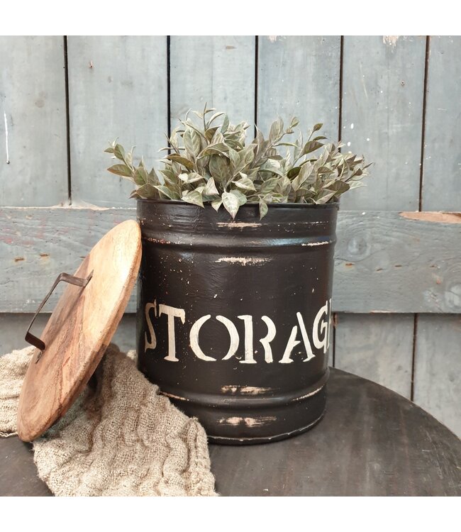 Voorraadbus Storage Groot- metaal - 25 x 32 cm