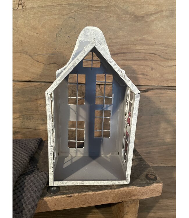 Mix - Waxine huis - metaal - House frozen S H26 - per stuk