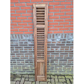 # Houten louvreluik - 180 x 30 cm  - naturel