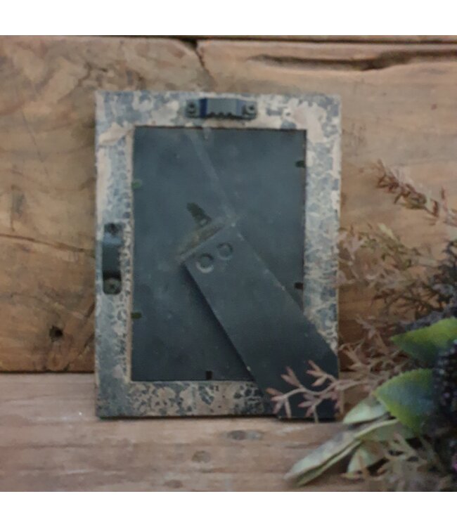## wordt niet verzonden - Fotolijst - grey finish - small - fotomaat 10 x 15 - lijstmaat 16 x 20 cm
