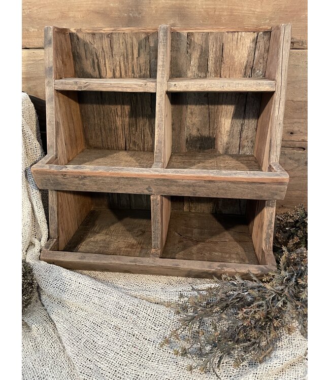 Houten gruttersbak "Olivia" 50 x 28 x 50 cm