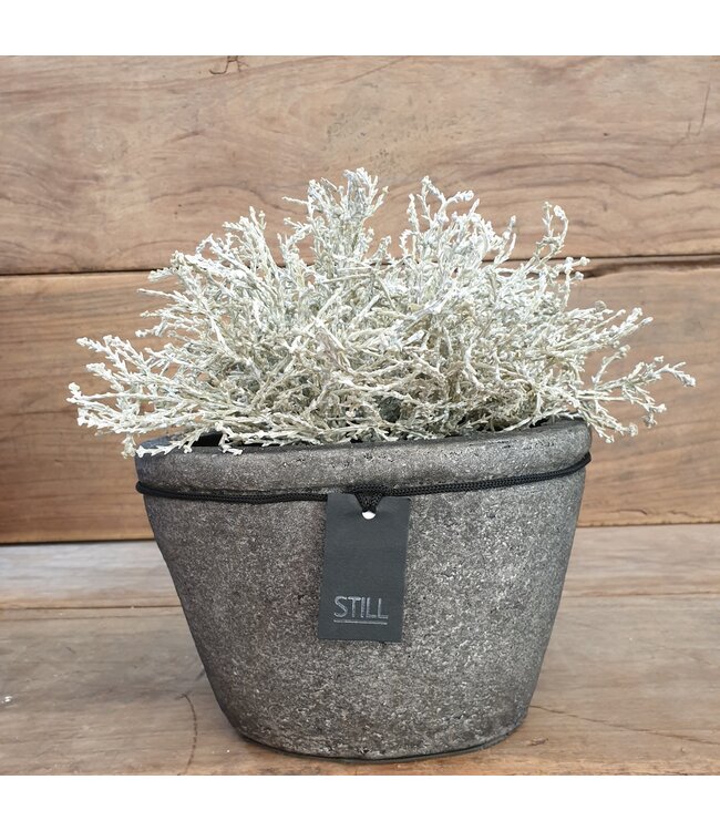 # Zilverstruikje - imitatie - 25 cm