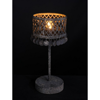 Countryfield # Tafellamp Amira S grijs-L11B11H23,5CM
