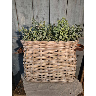 Vensterbankmand - rotan - S - ca. 44 x 19 x 36 cm