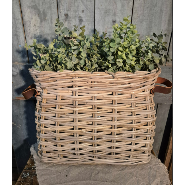 Vensterbankmand - rotan - L - ca. 53 x 28 x 43 cm