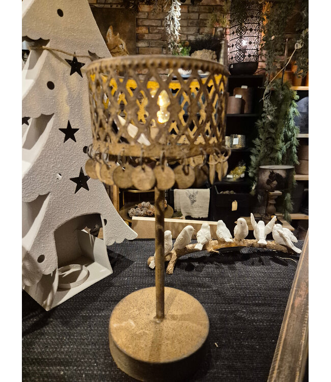 Countryfield # Tafellamp Amira L roest-L14B14H30,5CM