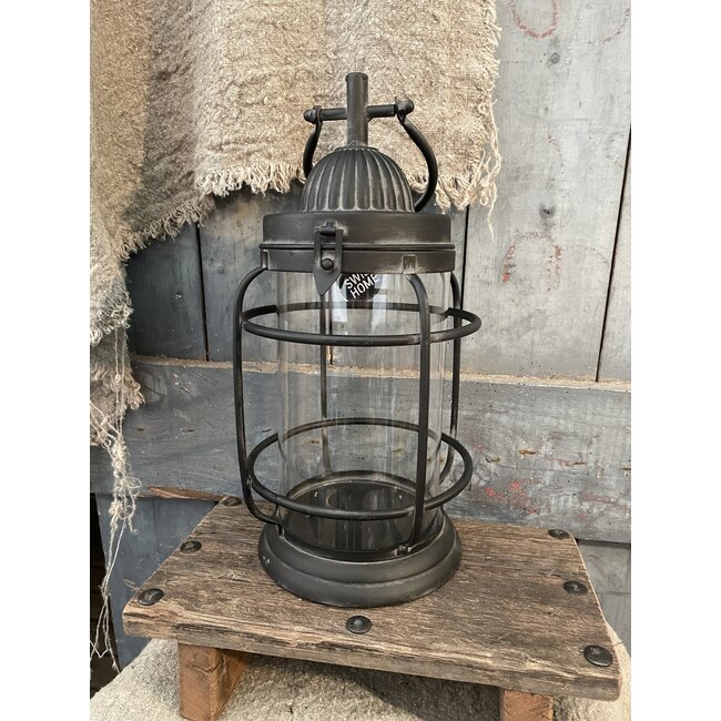 # Zago stal lantaarn 20x39cm (excl. kaars)