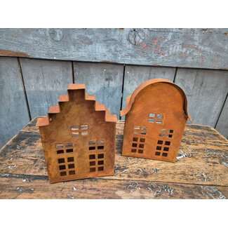 # Huisje roest - ca. - 10 x 7 x 15 cm - per stuk