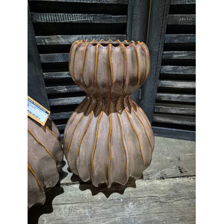 Countryfield Vaas - aardewerk - ca. 18 x 25 cm