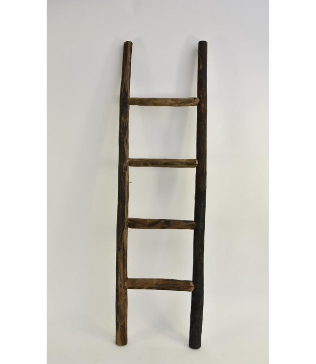 # Ladder bruin melange 120cm x +/- 35 cm 4 treden