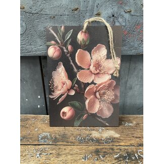 Decobordje - perzikbloesem - 21 x 15 x 4 mm