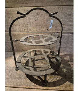 Countryfield # Etagere metaal Elexis S - ca. 38 x 35 x 45 cm