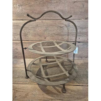 Countryfield # Etagere metaal Elexis L - ca. 45 x 45 x 50 cm
