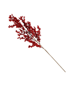 Kunsttak besjes rood 70cm