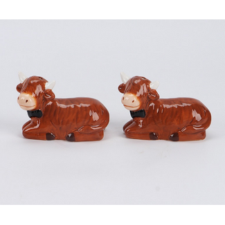 Peper en zoutstel highland cow