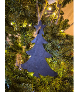 ## Metalen kerstboom hanger kerstboom