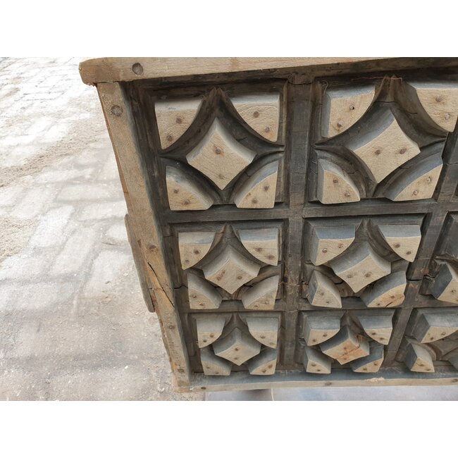 Alleen afhalen/wordt niet verzonden - Steenmalpaneel - 7 - 67 x 15 x 56 cm