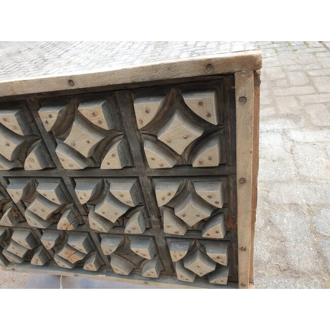 Alleen afhalen/wordt niet verzonden - Steenmalpaneel - 7 - 67 x 15 x 56 cm