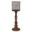 Countryfield Kandelaar op voet Kanya L roest-L11,5B11,5H38CM
