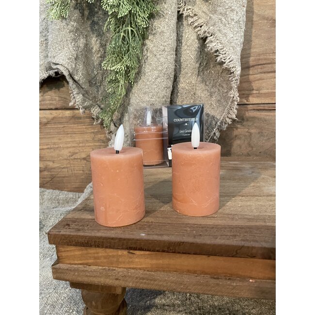 Countryfield Stompkaars Ø5CM LED ro Lyon s2 roze-L5B5H9CM