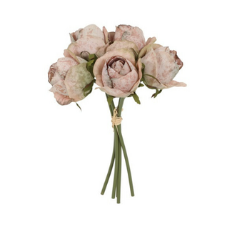 Countryfield Kunstboeket Rosa Veronique ro-L28B19H15CM