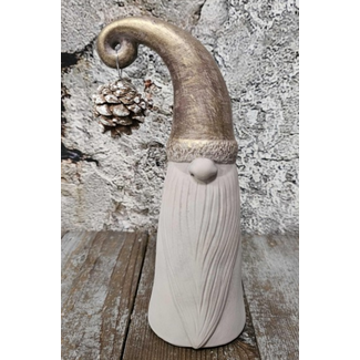 #. Wordt niet verzonden - Pors santa aardewerk 22cm