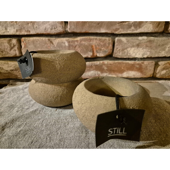 Still 25116 - Big Double Round CH Latte - D x H: ca. 14 x 14 cm