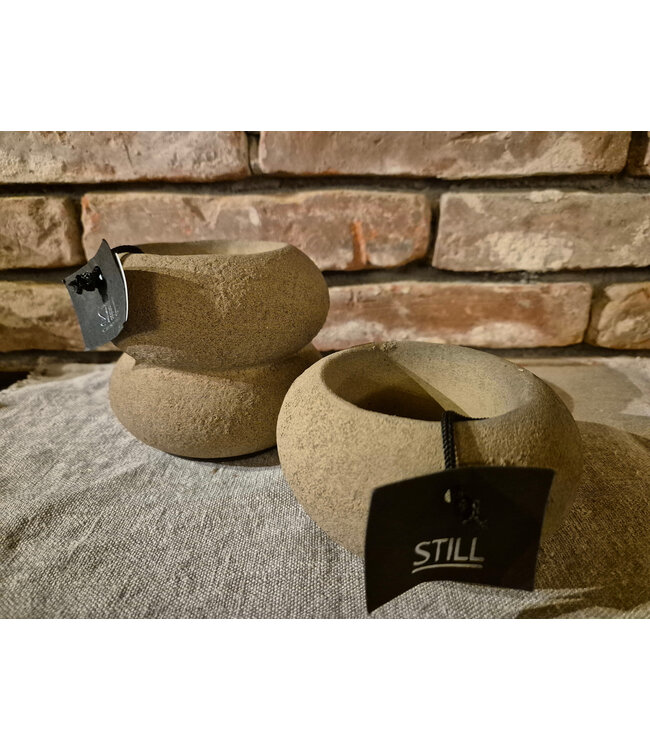 Still 25116 - Big Double Round CH Latte - D x H: ca. 14 x 14 cm