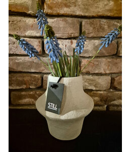 Still 47075 - Kite Vase Low L Beige - ca. 13 x 15 cm