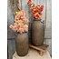 Wordt niet verzonden - Vase Basic Majestic Brown L D.22 H.40