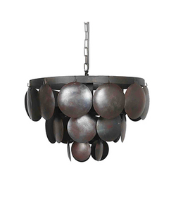 Hanglamp zwart schijf S Ø 40 cm / 2274