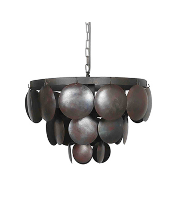 Hanglamp zwart schijf S Ø 40 cm / 2274
