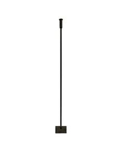 Vloerkandelaar gietijzer zwart 160 cm / 1422