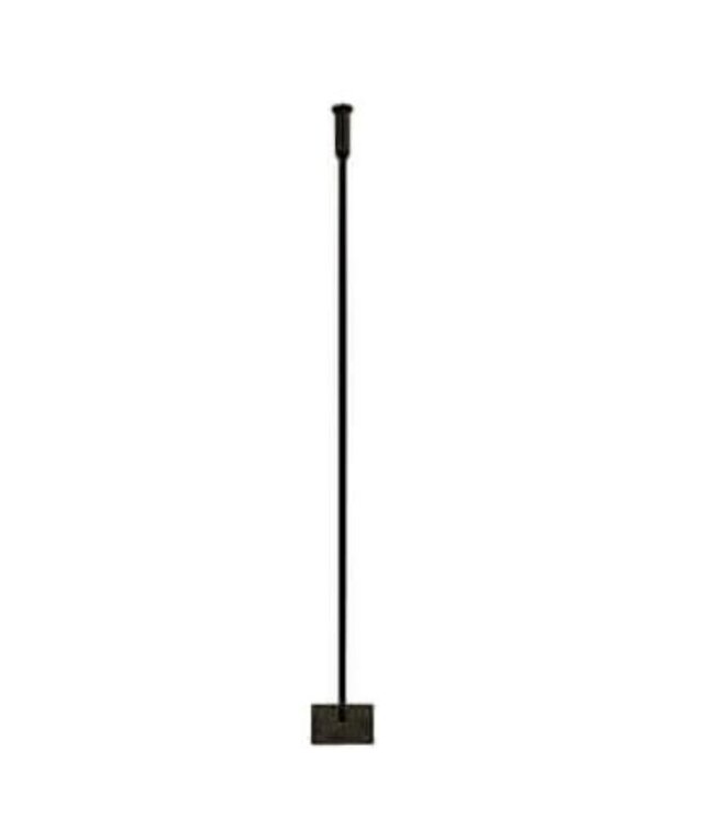 Vloerkandelaar gietijzer zwart 160 cm / 1422