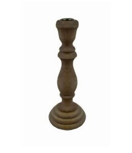 # Kandelaar hout L 30 cm / 1061