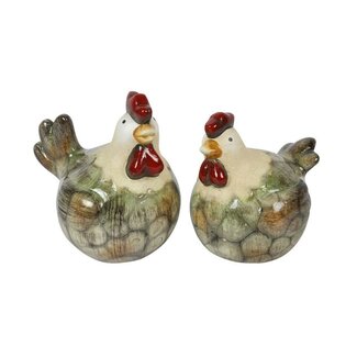 Countryfield Kip of haan Tim M grijs/bruin-L13B10,5H13,5CM - perstuk